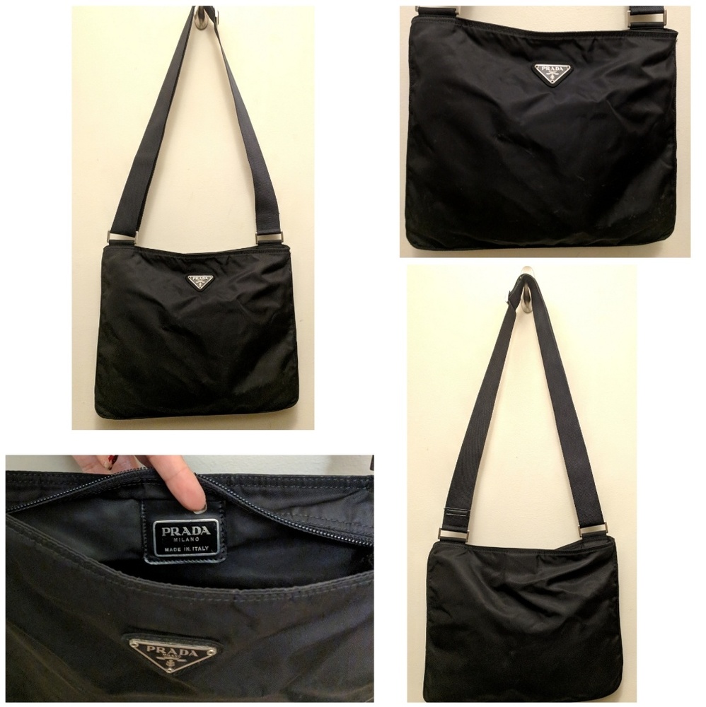 Prada Black Nylon Crossbody